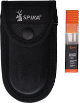 Spika Command Scalpel Linerlock KRSP-SC04B - Stainless Blade, Rubberized Handle, Includes Replacement Blades by Spika