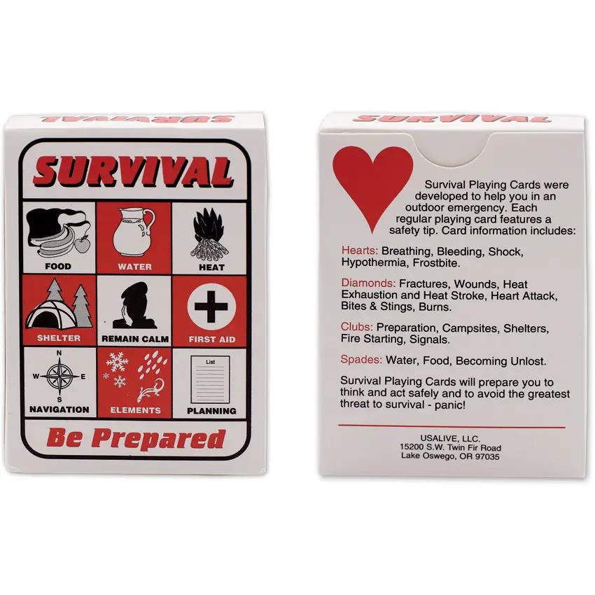 Speedhook Survival Playing Cards SURPC by Speedhook