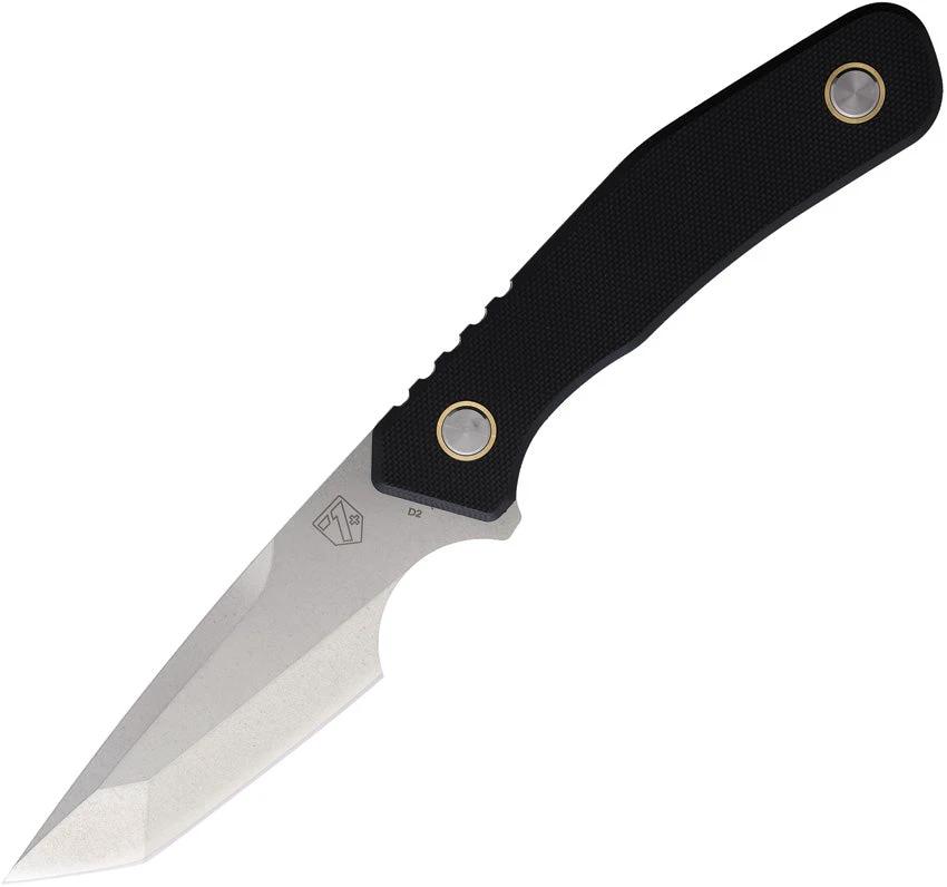 Se7en Plus Strider Fixed Blade SW Black FBG240502BKSW by Se7en Plus
