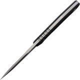 Se7en Plus Strider Fixed Blade SW Black D2 Tanto Knife - 8 Inch Overall, Full Tang by Se7en Plus