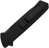 Se7en Plus Lizard Linerlock - Black D2 Tool Steel Drop Point Knife With G10 Handle by Se7en Plus
