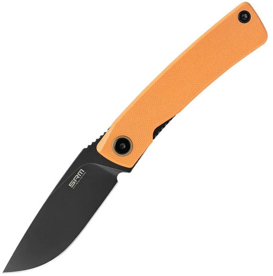 SRM Knives Air Linerlock Orange G10 105M-GJ by SRM Knives