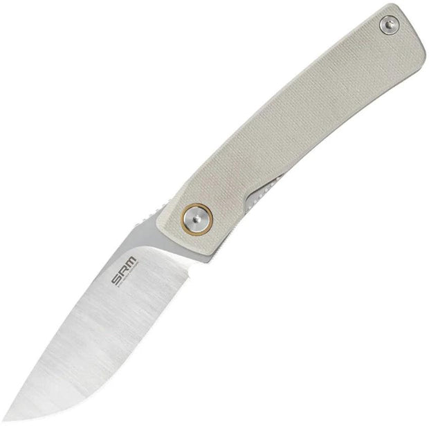 SRM Knives Air Linerlock Gray G10 105M-GK by SRM Knives