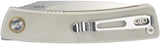 SRM Knives Air Linerlock - Gray G10 Handle With 3-Inch 14C28N Sandvik Stainless Steel Blade by SRM Knives