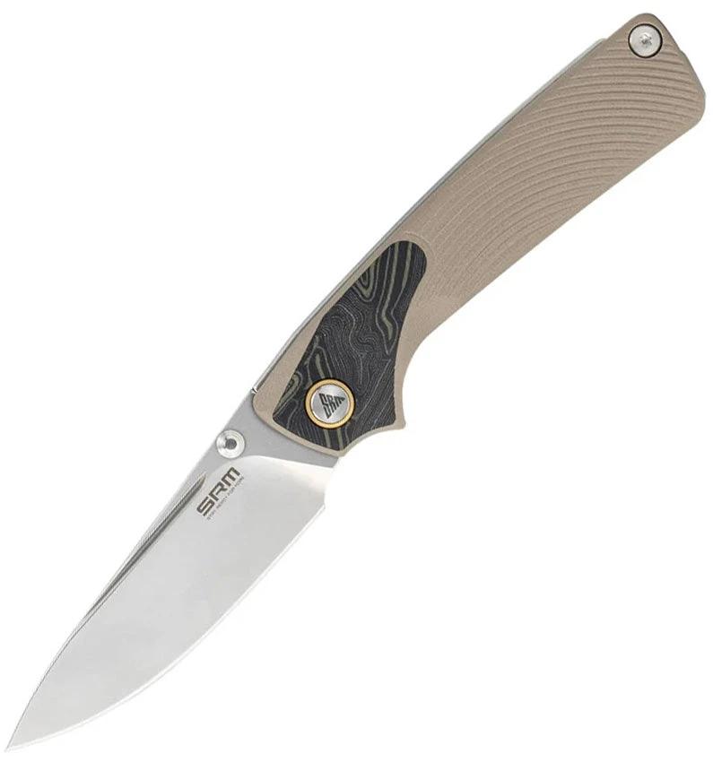 SRM Knives Dome Slip Joint Desert 106M-GW by SRM Knives