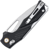 SRM Knives Mirage 239X Ambi Lock Knife - Black G10 Handle With D2 Blade Pocket Clip by SRM Knives