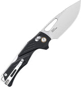 SRM Knives Mirage 239X Ambi Lock Knife - Black G10 Handle With D2 Blade Pocket Clip by SRM Knives