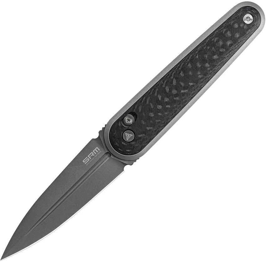 SRM Knives Twin 251MB Ambi-Lock CF 251MB-GB by SRM Knives