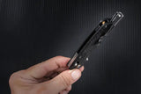 SRM Knives 255L Ambi Lock CF 255L-CB2 - Ambidextrous Locking Knife With Carbon Fiber Handle by SRM Knives