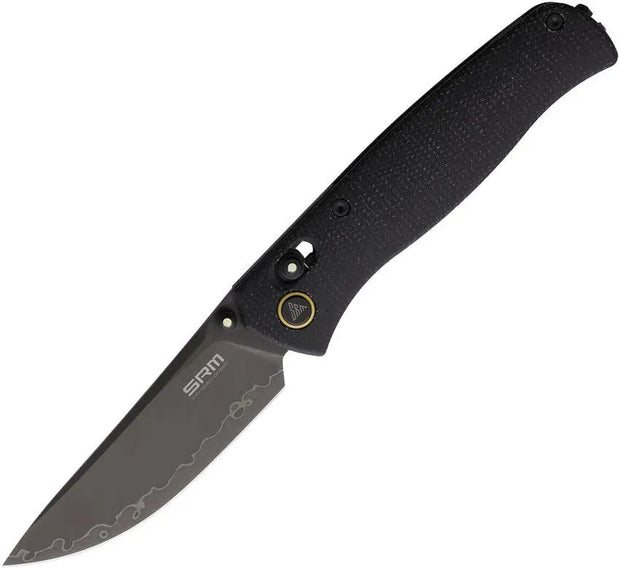 SRM Knives Medal Ambi Lock Blk Mic 255L-MB2 by SRM Knives