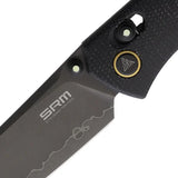 SRM Knives Medal Ambi Lock Blk Mic 255L-MB2 by SRM Knives