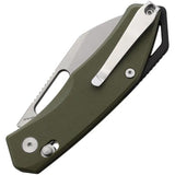 SRM Knives Cub 261M Ambi-Lock OD 261M GP2 - Laminated 140Cr Steel Blade OD Green G10 Handle by SRM Knives