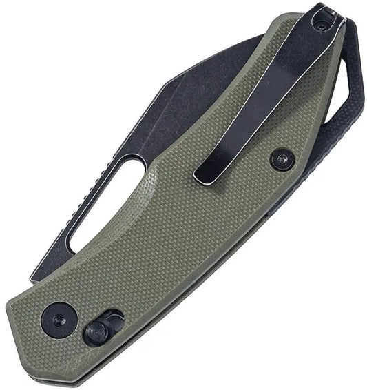 SRM Knives Cub 261M Ambi-Lock - OD Green G10 Handle And Black PVD 154CM Blade Everyday Carry by SRM Knives