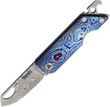 SRM Knives Damascus Slip Joint 6435-TL by SRM Knives
