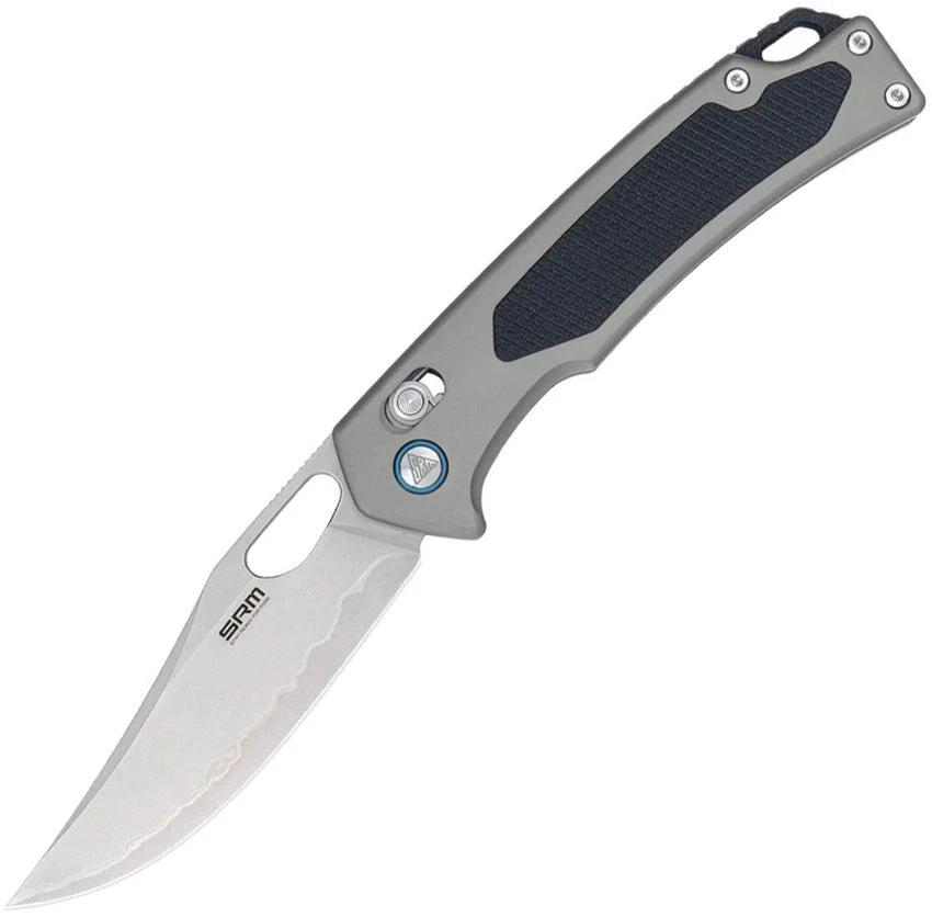 SRM Knives Retriever Ambi Lock Lock Gray 9203-AK by SRM Knives