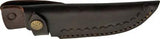 Steel Stag El Dorado Skinner - 5 3/4 Inch Stainless Blade Genuine Stag Handle Brass Guard Leather Belt Sheath by Steel Stag