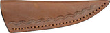Steel Stag Stag Hunter SS7018 - Stainless Blade, Curved Stag Handle, Brass Guard, Leather Belt Sheath by Steel Stag