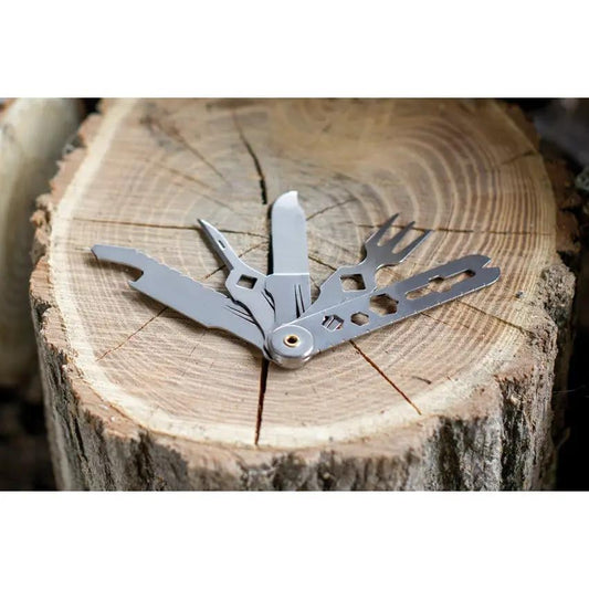 Swiss Advance CRONO N5 Multi Tool 30353 - 3.75 Inch Stainless Compact With Bottle Opener And Ruler Wire Stripper by Swiss Advance