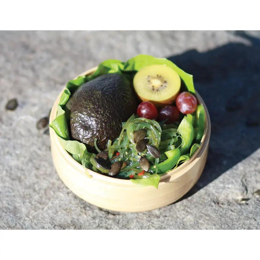 Swiss Advance PHORA Bamboo Lunch Box Medium - Eco Friendly 0.8 Liter Biodegradable Handcrafted Vietnam by Swiss Advance