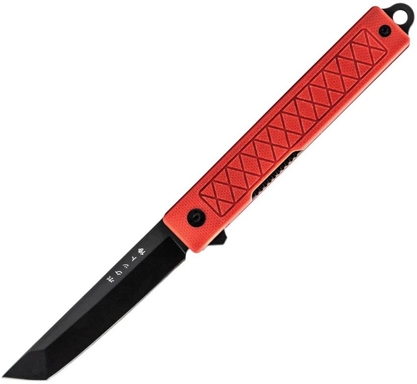 StatGear Pocket Samurai Linerlock Red PKT-FS-RED by StatGear