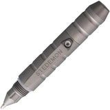 Stedemon EDC Tactical Pen Blasted P01BLS - Titanium Construction With Glass Breaker And Clip by Stedemon
