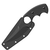 Station IX La Griffe Fixed Blade No 5 - VG10 Stainless Blade With Sawback And Black G10 Handle by Station IX