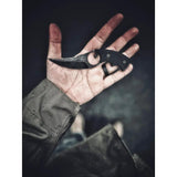 Station IX La Griffe Fixed Blade No 5 - VG10 Stainless Blade With Sawback And Black G10 Handle by Station IX