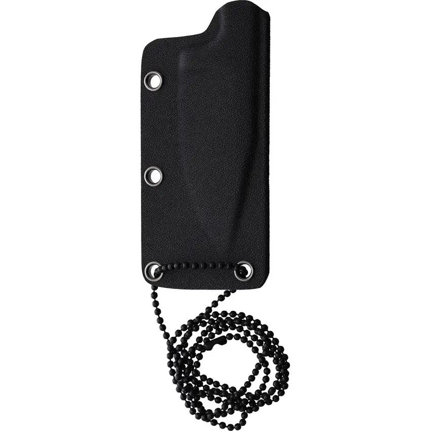 Station IX Trail Ultra Neck Knife No 7 - VG10 Stainless Blade One Piece Build Finger Ring Kydex Neck Sheath by Station IX