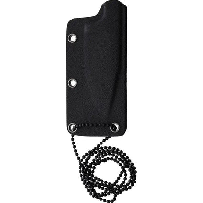 Station IX Trail Ultra Neck Knife No 7 - VG10 Stainless Blade One Piece Build Finger Ring Kydex Neck Sheath by Station IX