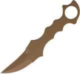 Stroup Knives Arctic Fox Fixed Blade FDE AF-FDECER by Stroup Knives
