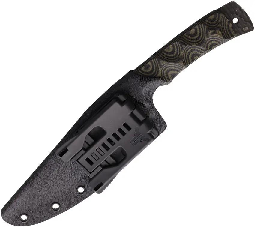 Stroup Knives Bravo 4 Limited Edition - 10.5 Inch Overall 6 Inch 1095HC Blade With Black And Green G10 Handle by Stroup Knives