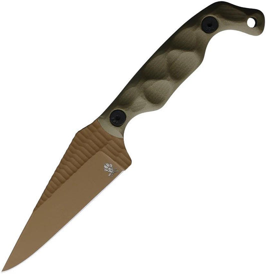 Stroup Knives Bravo 5 Fixed Blade OD/FDE B5-ODG-FDECER by Stroup Knives