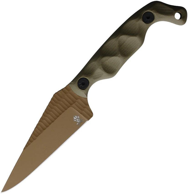 Stroup Knives Bravo 5 Fixed Blade OD/FDE B5-ODG-FDECER by Stroup Knives