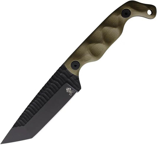 Stroup Knives Bravo 5 Fixed Blade Tanto OD B5T-ODG-BLKCER by Stroup Knives
