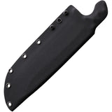Stroup Knives BK1 Fixed Blade Black BK1 B G10 S - 1095HC Steel Full Tang Rock Tumbled Blade Kydex Sheath by Stroup Knives