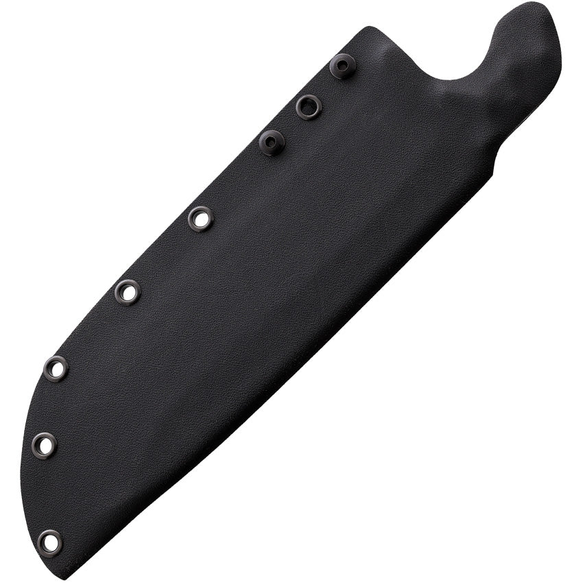 Stroup Knives BK1 Fixed Blade Black BK1 B G10 S - 1095HC Steel Full Tang Rock Tumbled Blade Kydex Sheath by Stroup Knives