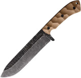 Stroup Knives BK1 Fixed Blade Tan BK1-T-G10-S by Stroup Knives