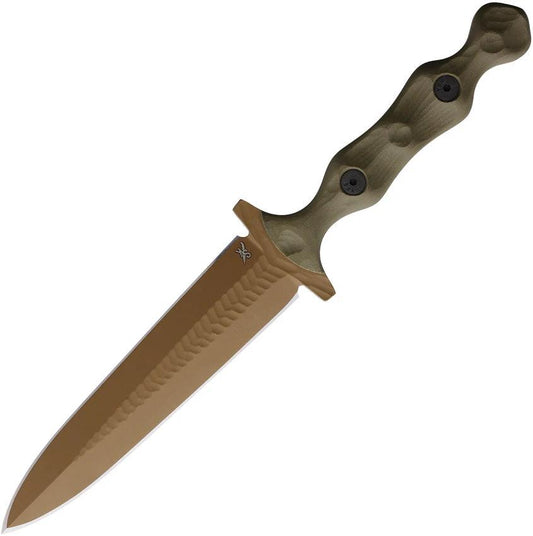 Stroup Knives Dagger OD Green FDE DAG-ODG-G10FDECER by Stroup Knives