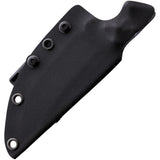 Stroup Knives GP1 Fixed Blade Knife - OD Green G10 Handle Full Tang 1095HC Steel Rock Tumbled Blade by Stroup Knives