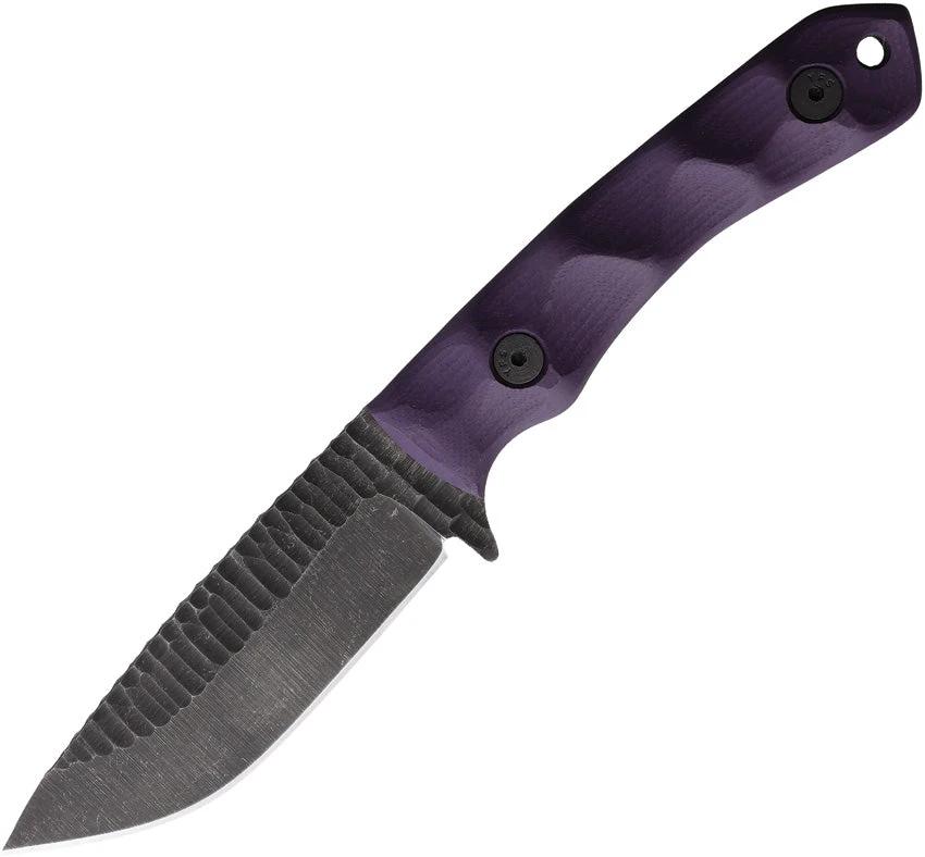 Stroup Knives GP2 Fixed Blade Purple GP2-P-G10 by Stroup Knives