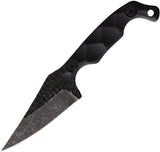Stroup Knives Mini Mod 1 Fixed Blade Black MINI1-B-G10-S by Stroup Knives