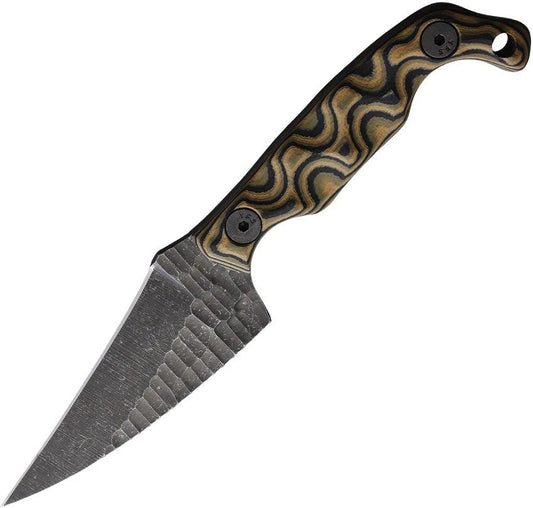 Stroup Knives Mini Mod 2 Fixed Blade Camo MINI2-CAMOL-G10 by Stroup Knives