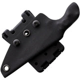 Stroup Knives Mini Fixed Blade OD MINI-OD-G10-S - Compact 3 Inch 1095HC Blade With OD Green G10 Handle Full Tang by Stroup Knives