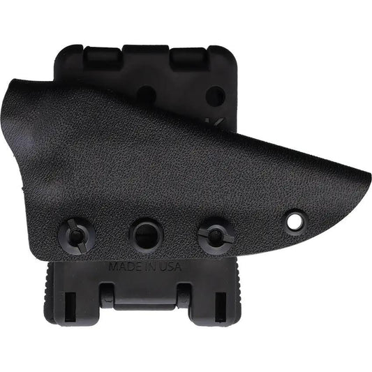 Stroup Knives Mini Fixed Blade OD Black Cerakote 1095HC Blade - Sculpted G10 Handle and Kydex Sheath by Stroup Knives