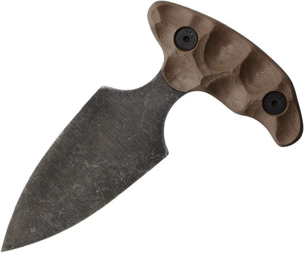 Stroup Knives Stabber Push Dagger FDE SD1-FDE-G10 by Stroup Knives