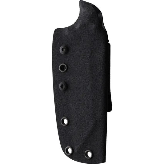 Stroup Knives TU3 Fixed Blade Black - 1095HC Knife With Full Tang G10 Handle Lanyard Hole Kydex Sheath by Stroup Knives