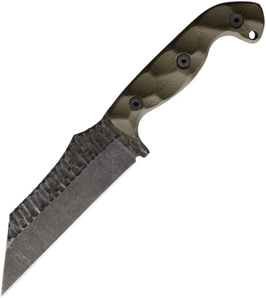 Stroup Knives TU3 Fixed Blade OD Green TU3-OD-G10-S by Stroup Knives