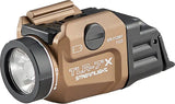 Streamlight TLR 7X Tactical Light FDE - 500 Lumens Ambidextrous Rail Mount For Duty And Home Defense by Streamlight