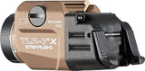 Streamlight TLR 7X Tactical Light FDE - 500 Lumens Ambidextrous Rail Mount For Duty And Home Defense by Streamlight