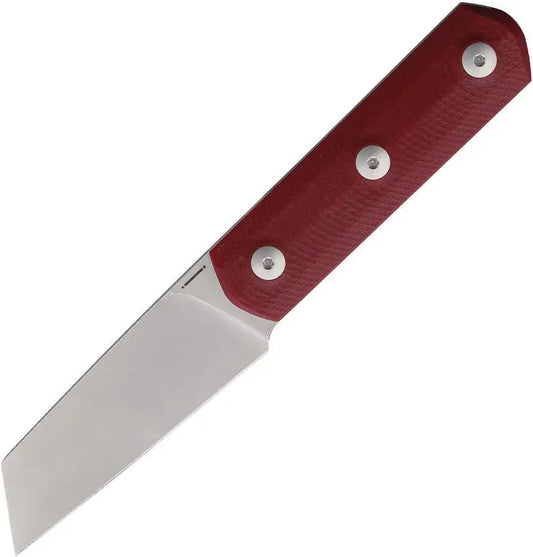 Straight Line Erny Fixed Blade Red G10 ER-RG by Straight Line